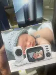 Wireless Video Baby Monitor with 3.2" LCD & Night Vision - 1