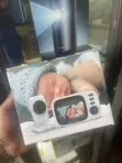 Wireless Video Baby Monitor with 3.2" LCD & Night Vision - 4