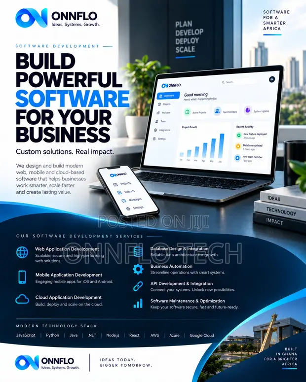 Custom Software Development for Businesses in Ghana - 1