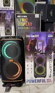 Digivolt DG-L8201 Party Speaker 8"x2 - Bluetooth, Karaoke, RGB Lights - 1