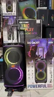 Digivolt DG-L8201 Party Speaker 8"x2 - Bluetooth, Karaoke, RGB Lights - 2