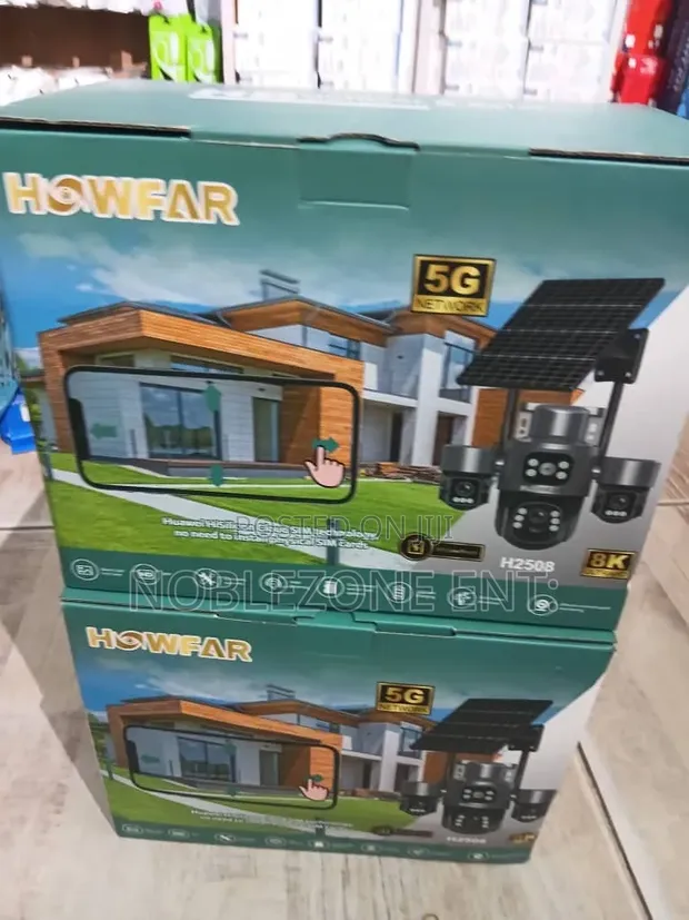 4-in-1 Solar Security Camera System - 1
