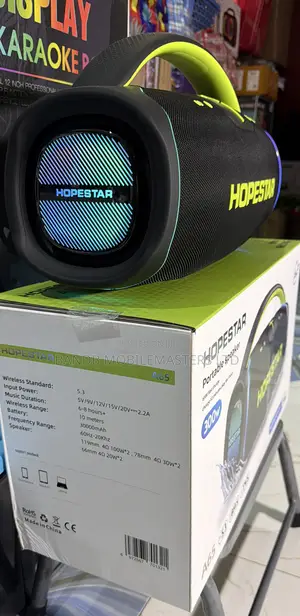 Hopestar A65 300W Bluetooth Speaker - Waterproof IPX6, TWS, RGB
