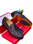 Salvatore Ferragamo Crocodile Leather Loafers - 3