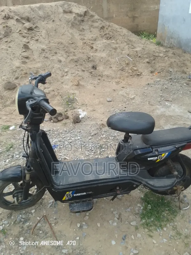 2022 Electric Motorcycle - Black - 1