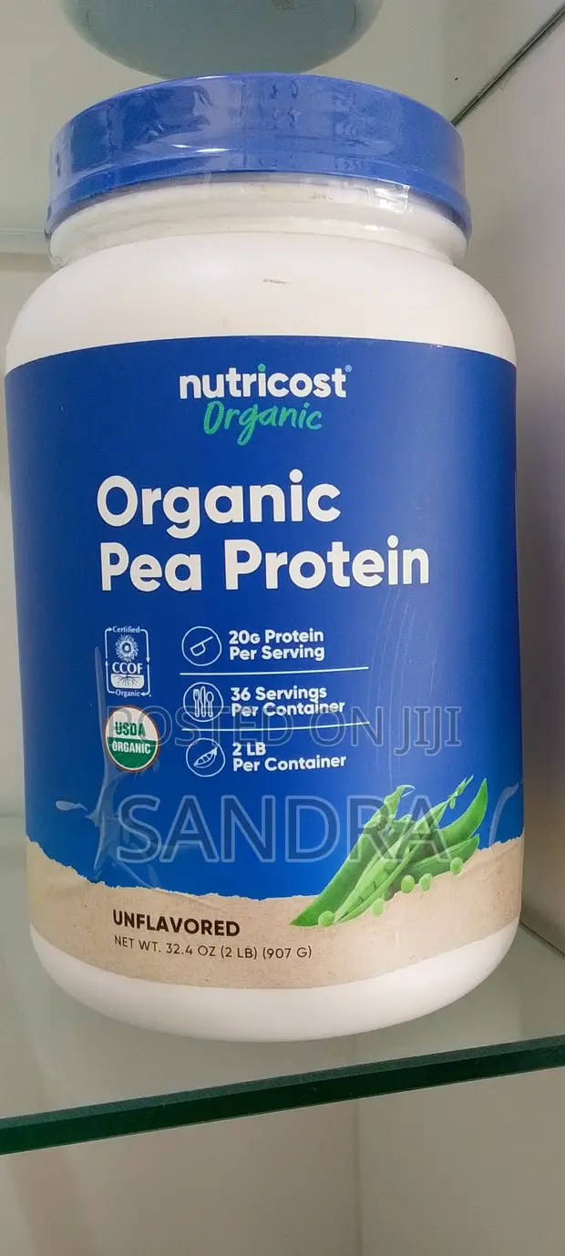 Nutricost Organic Pea Protein Powder - 1