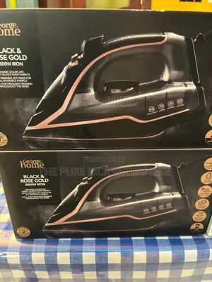 Premium Home 2800W Steam Iron (Black)