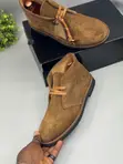 Clarks Desert Boots - Premium Suede Chukka Ankle Boots - 4