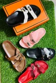Hermes Slides - Multicolor, Brand New - 1