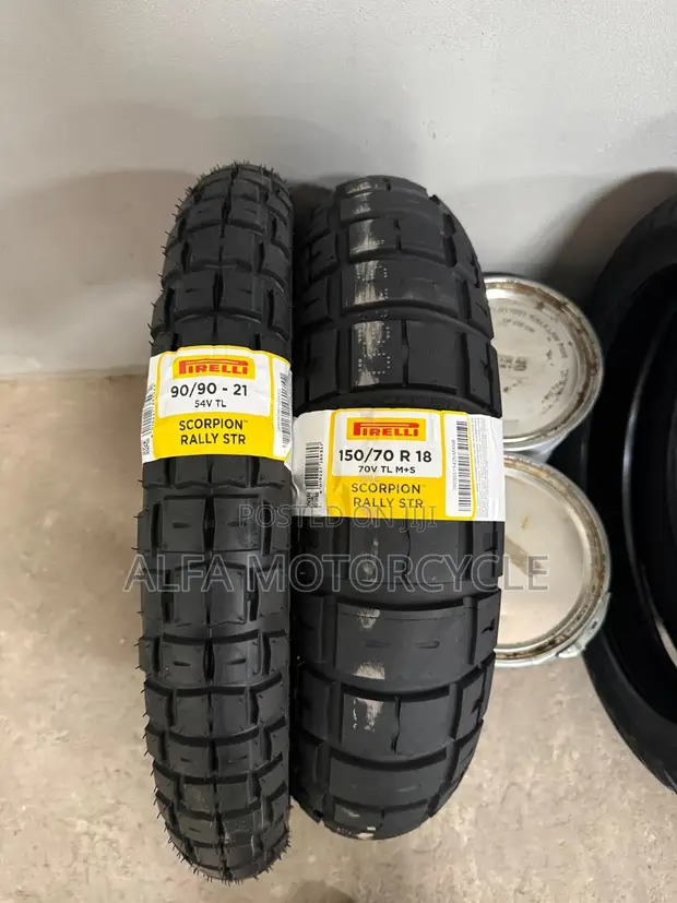 Pirelli Scorpion Rally STR Tyres for Tenere 700 & Africa Twin - 1