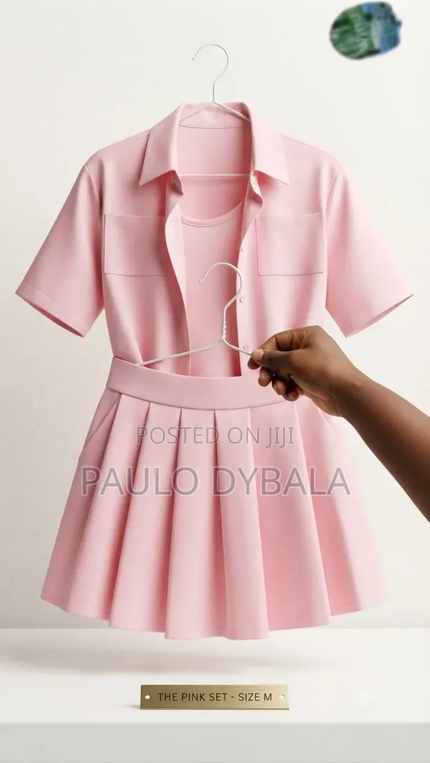 Women's Pink Three-Piece Outfit - AKT Clothing - 1