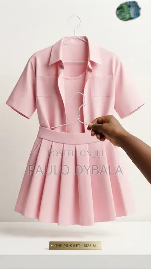 Women's Pink Three-Piece Outfit - AKT Clothing