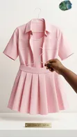 Women's Pink Three-Piece Outfit - AKT Clothing - 1