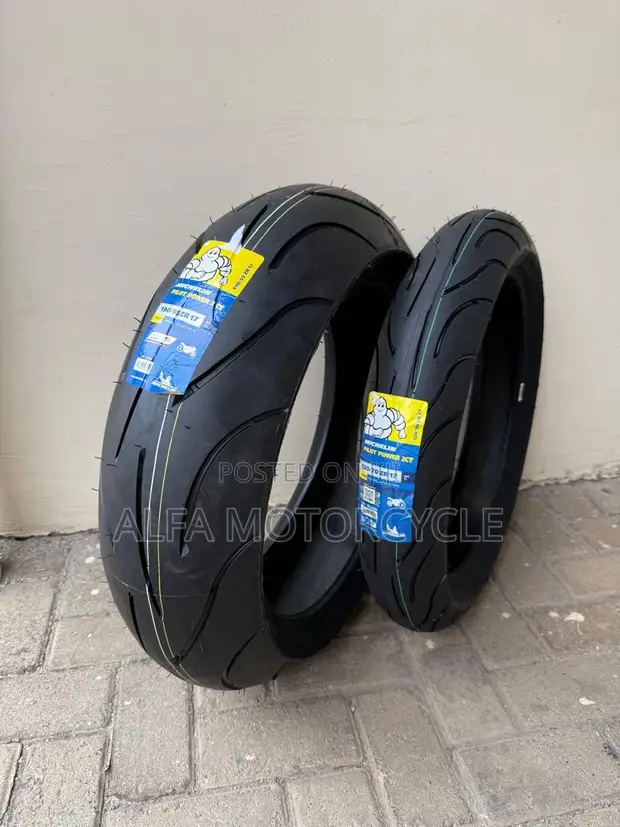 Michelin Sport Motorcycle Tyres 120/70 ZR17 & 190/55 ZR17 - 1