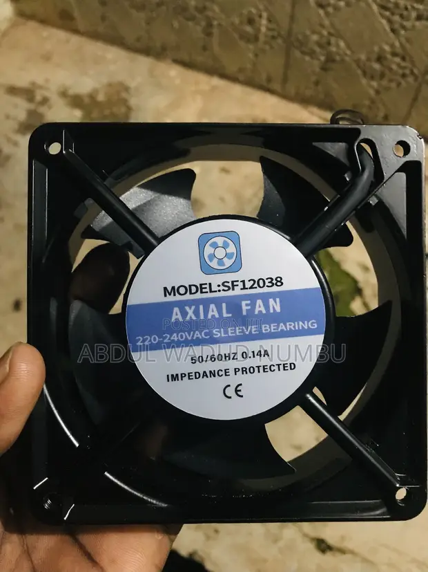 Incubator Cooling Fan - Brand New - 1