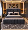 Modern Luxury Double Bed Frame - 2
