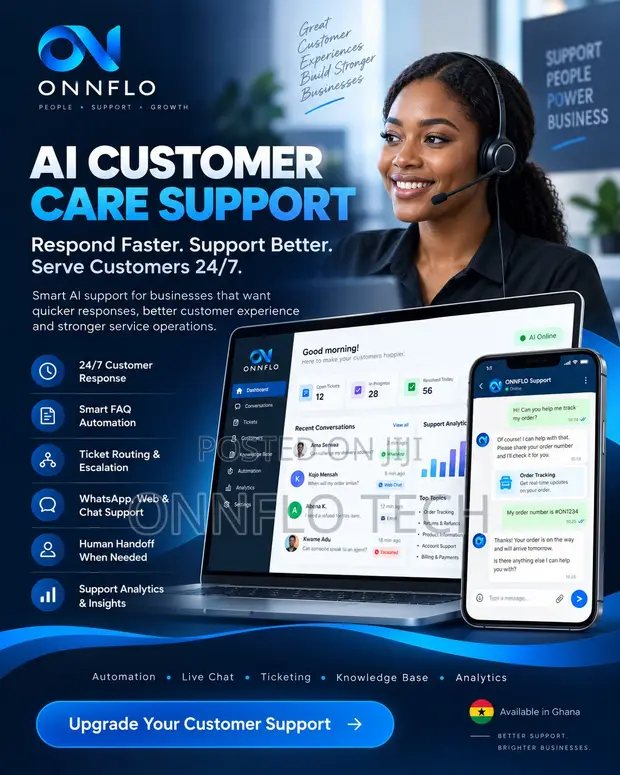 ONNFLO AI Customer Care Support - 1