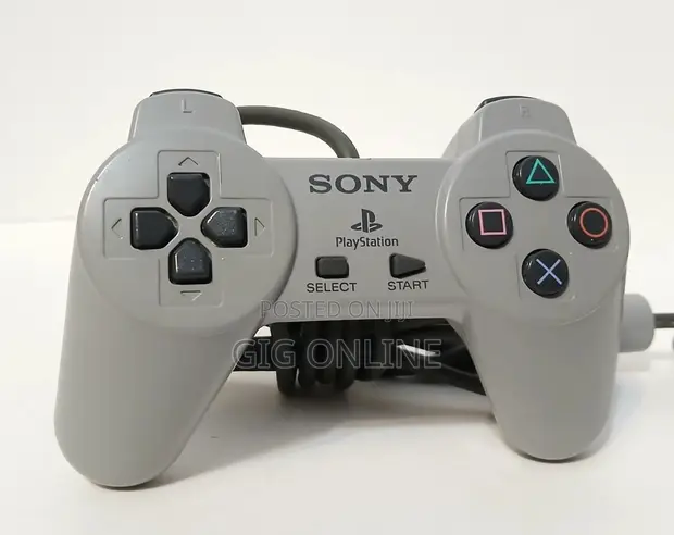 Used PS2 Controller - Ash Colour - 1