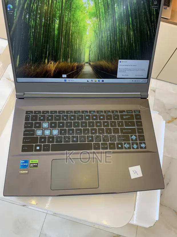 MSI Thin Gaming Laptop - Intel Core i5, 16GB RAM, 512GB SSD - 1