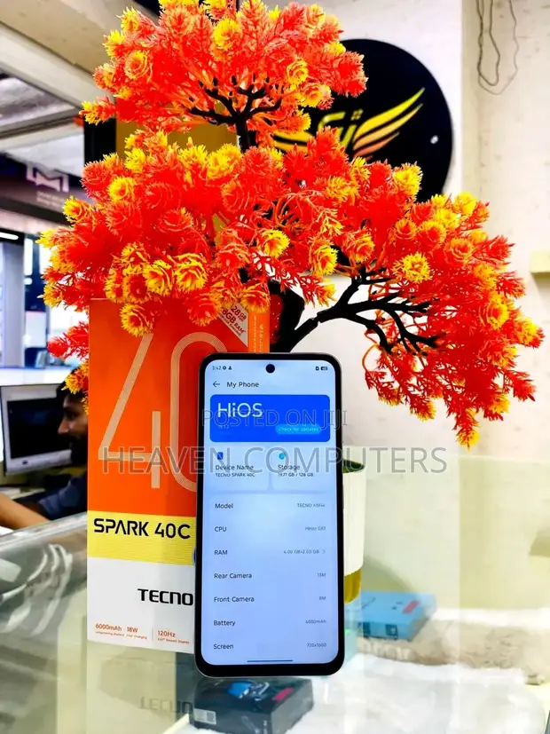 New Tecno Spark 40C 128GB Gray - 1