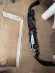 Honda Civic Back Bumper Diffuser with Exhaust Mouth - 1