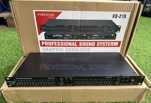 Powerlink EQ-215 Dual Channel 15-Band Graphic Equalizer