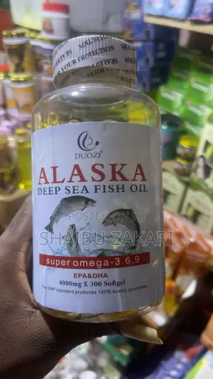 Wins Town Alaska Deep Sea Fish Oil Capsules