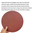 Aeg Sanding Paper Pad 7" P240 Hook and Loop - 3