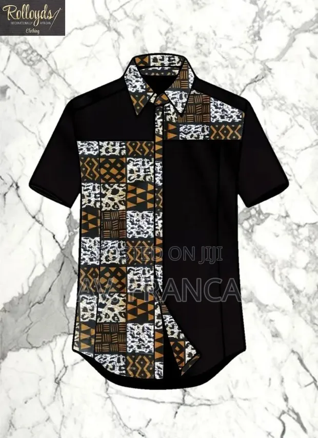 Men's Ankara Shirt - 1