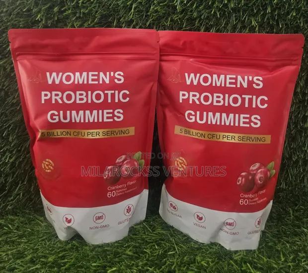 Women's Probiotic Gummies - Cranberry Flavor - 1
