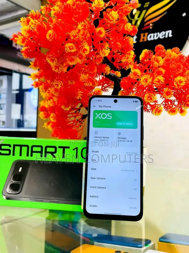 New Infinix Smart 10 Plus 128GB Black - 1