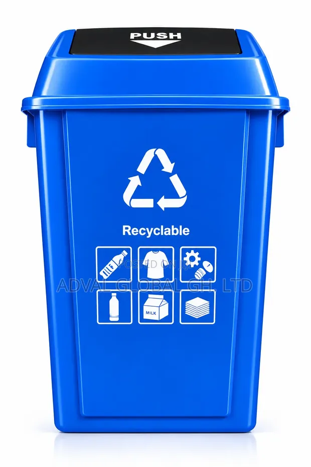 Professional Color-Coded Waste Bin - 40 Litres - 1