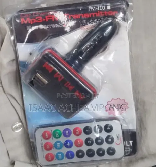 Original Car Charger with MP3 & FM Transmitter - 1