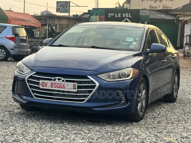 Hyundai Elantra 2018 Blue - 1