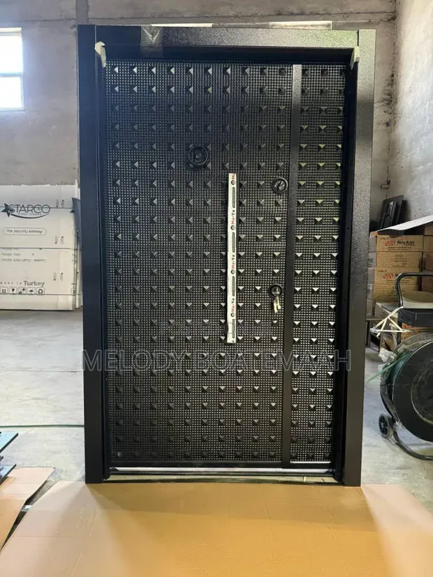 Brand New Full Metal Security Door with Accessories - 1