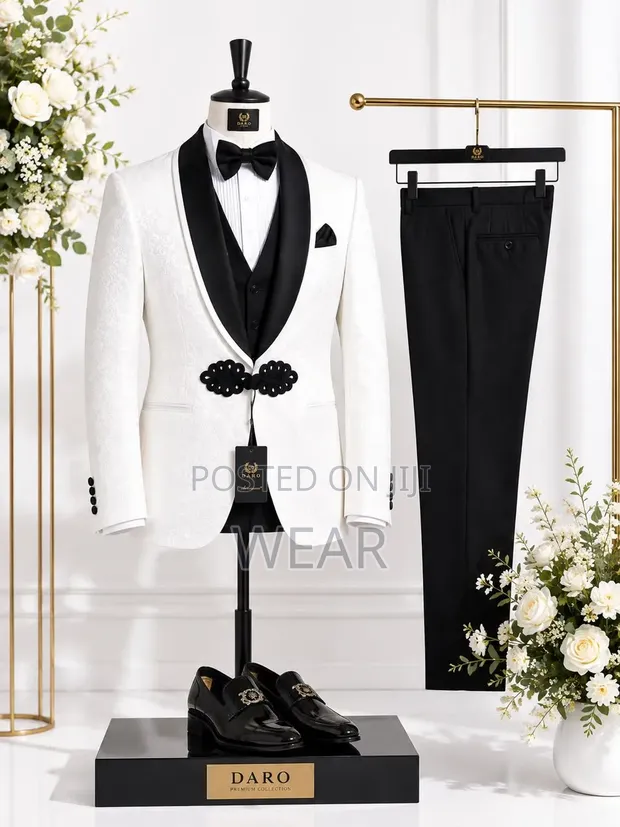 Quality 3-Piece Groom Suit Available - 1