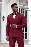 Daniel Collin Double Breasted Suit - 4
