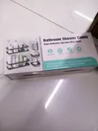 Bathroom Shelf with Soap and Toothbrush Holder - 2