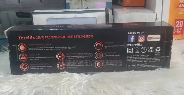 Terviiix Professional Hair Straightener from UK - 1