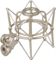 Adjustable Microphone Shock Mount - Silver - 1
