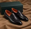 Berluti Black Penny Loafers - 1