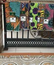 Vlisco Printed Fabric - 6 Yards - 2