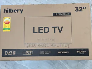 Hillbery 32-Inch Frameless LED TV