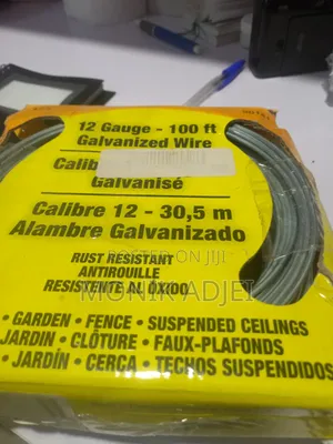 12 Gauge Galvanised Binding Wire - 100 Ft