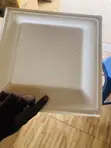 Biodegradable Disposable Paper Plates (Square) - 3
