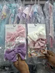 Girls Headband with Bow and Floral Design - 2