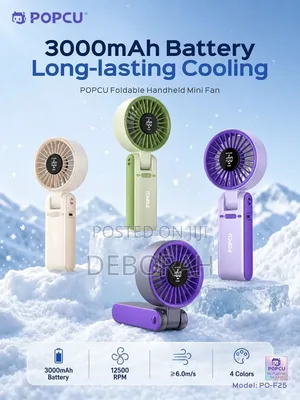 POPCU PO-F25 Foldable Handheld Fan