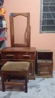 Used Dresser and Bedside Table - 1