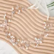 Elegant Bridal/Flower Girl Hair Vine with Faux Pearls - 4