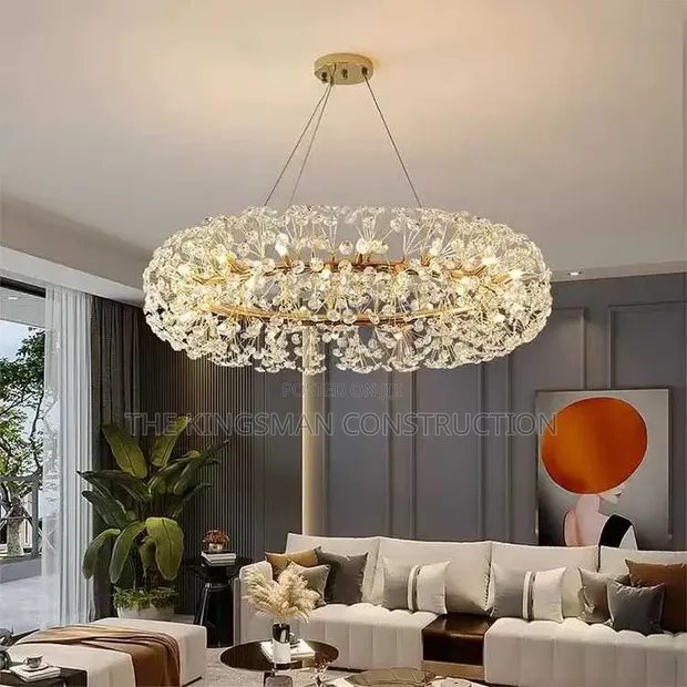 Queen Crystal Lights Chandelier - Oval & Round - 1